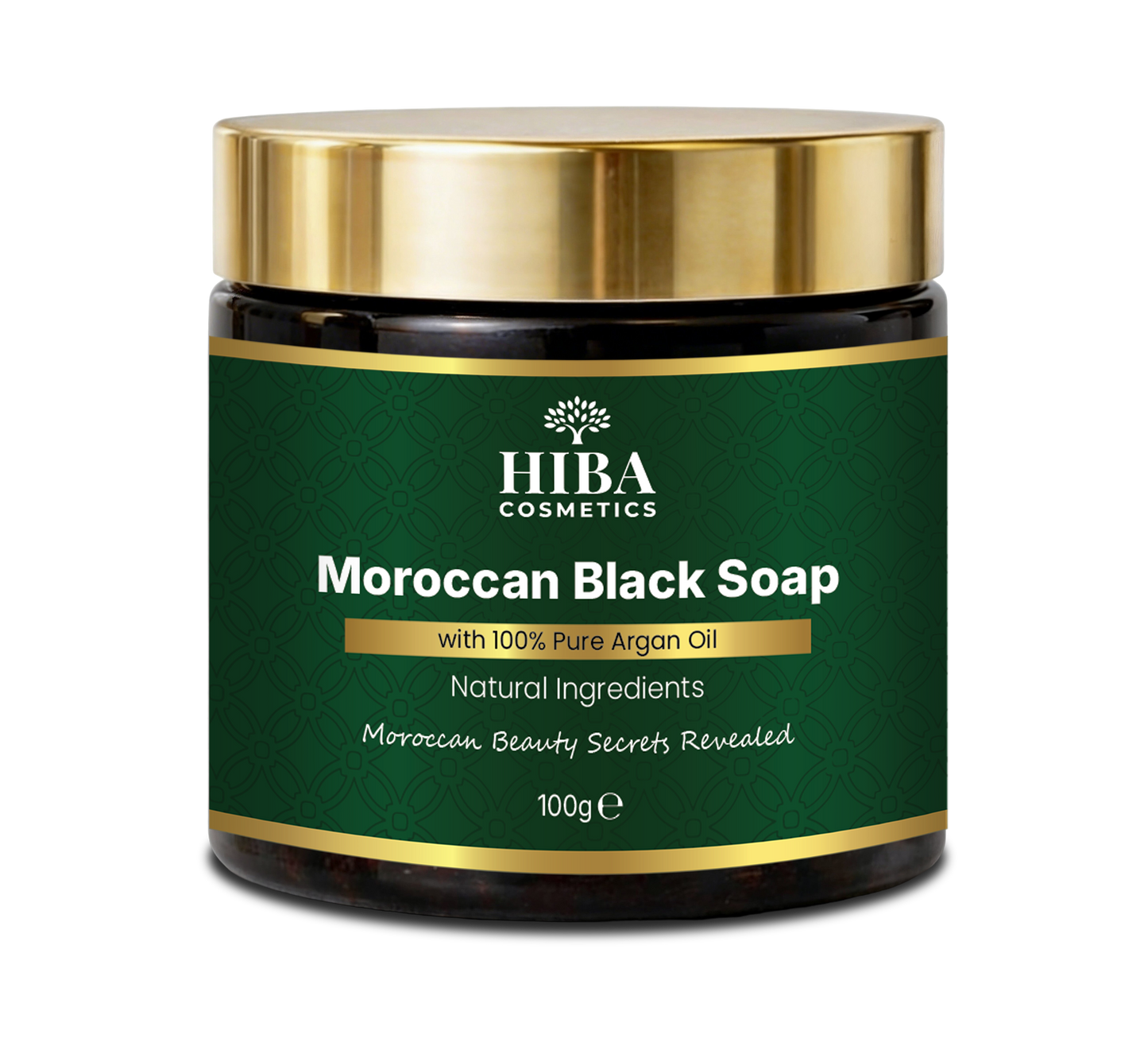Moroccan Black Soap with 100% Pure Argan Oil
