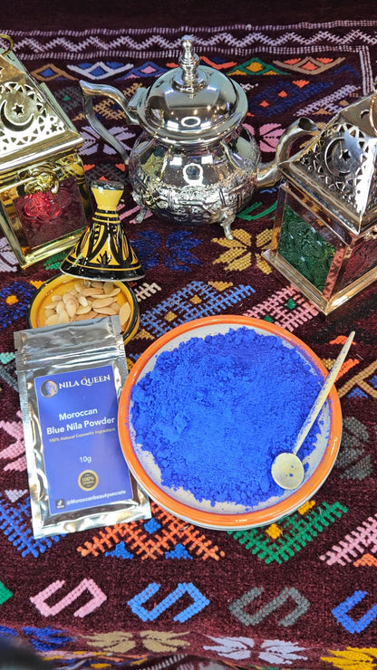 Moroccan Blue Nila Powder (10g)