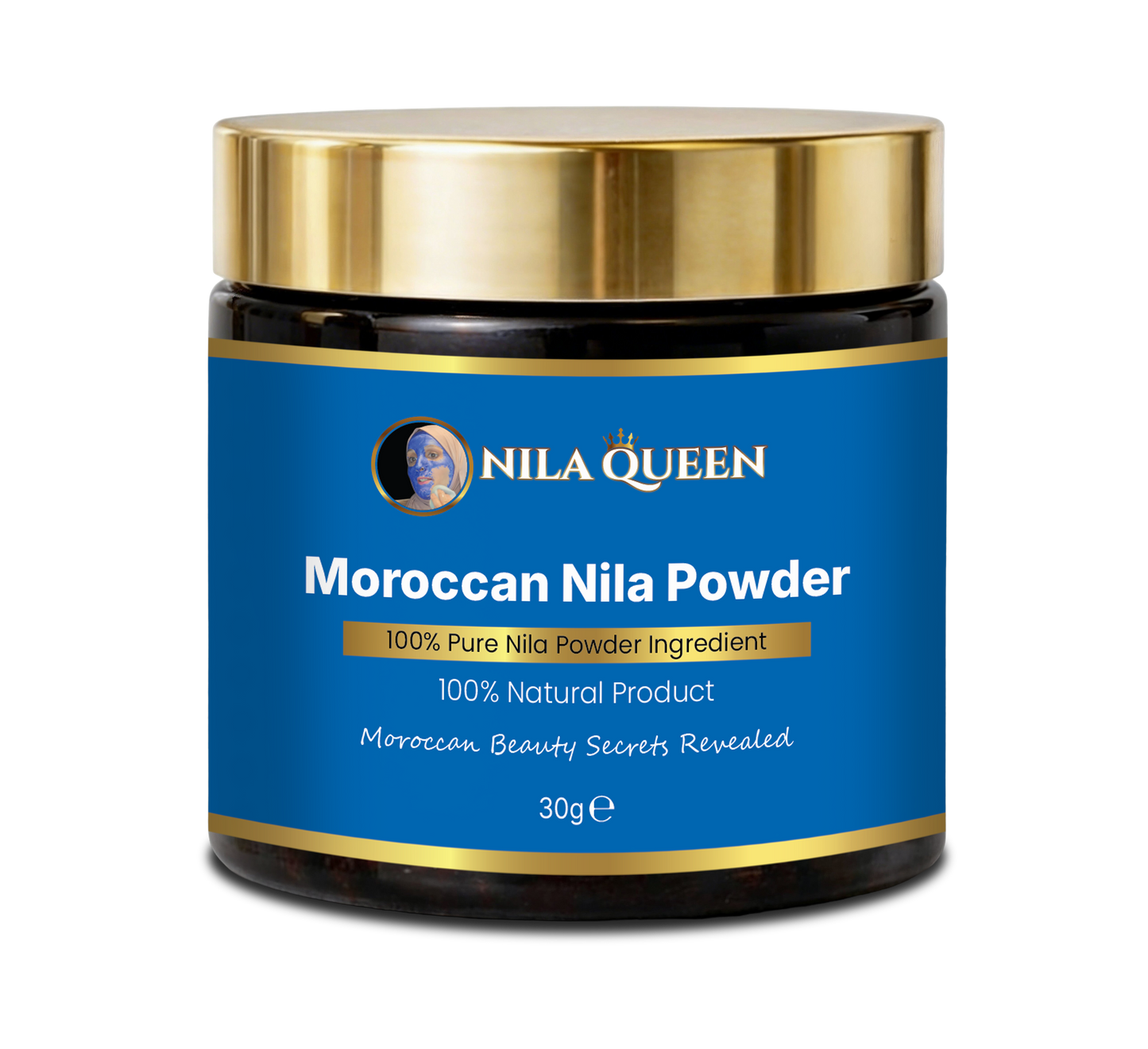 Moroccan Blue Nila Powder